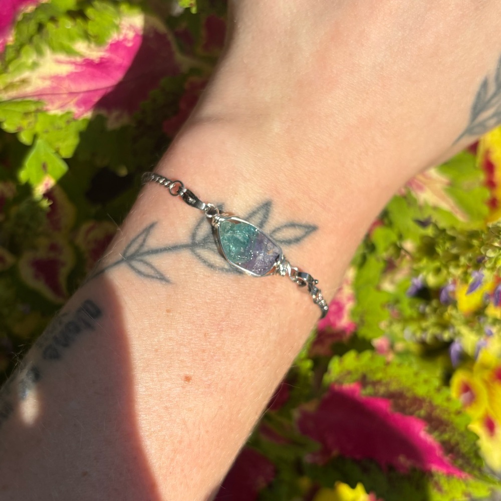 Two Crystal Interchangeable Bracelet - image 1